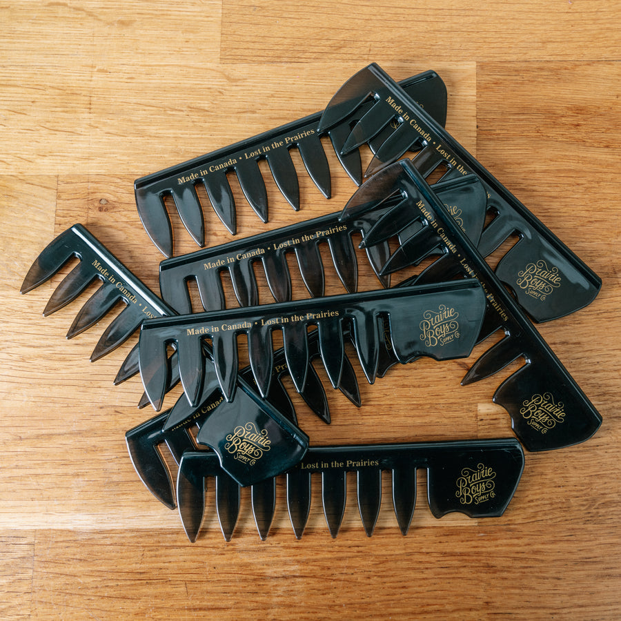 PBSCo. / 6” Wide Tooth Texture Comb