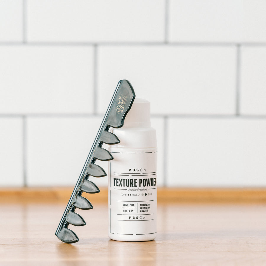 PBSCo. / 6” Wide Tooth Texture Comb