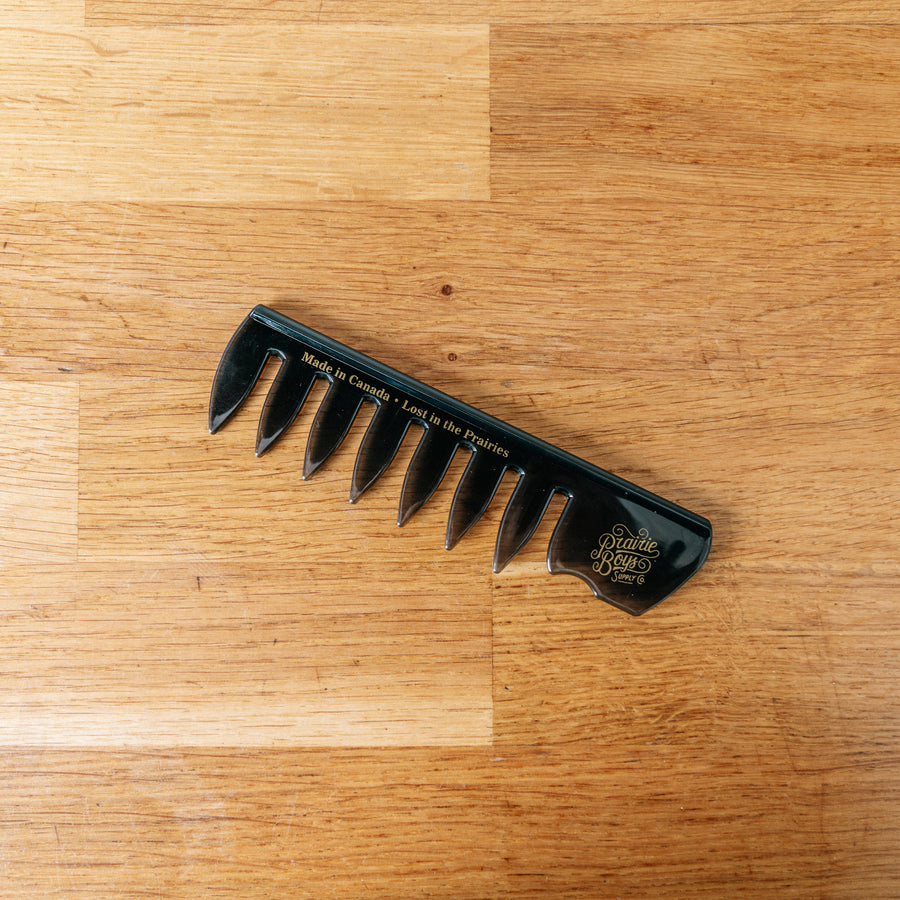 PBSCo. / 6” Wide Tooth Texture Comb