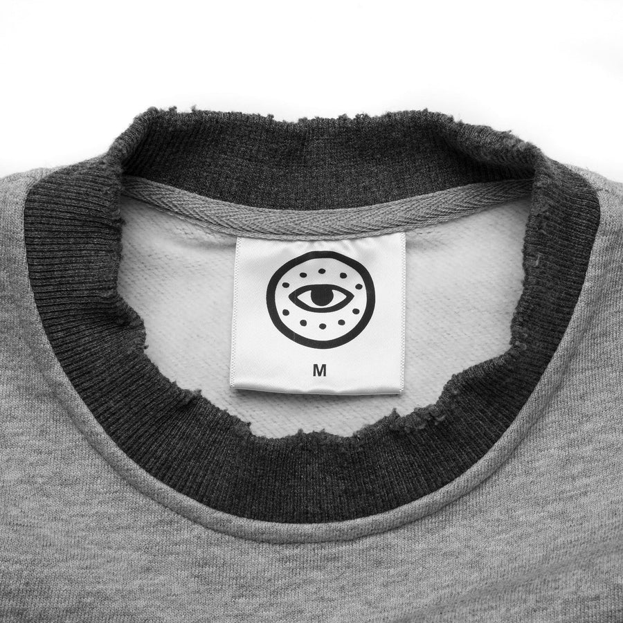 PBSCo / Heavyweight Distressed Crew Neck Sweater